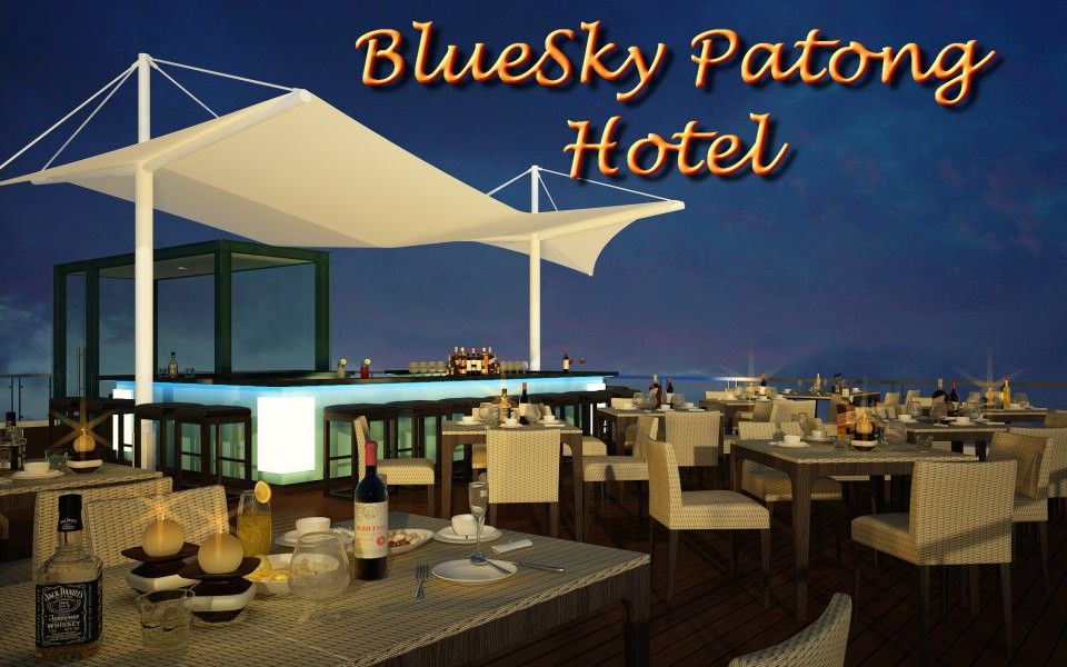 Blue Sky Patong Otel Dış mekan fotoğraf